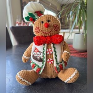 Gingerbread set / Christmas decor / ornament / plush